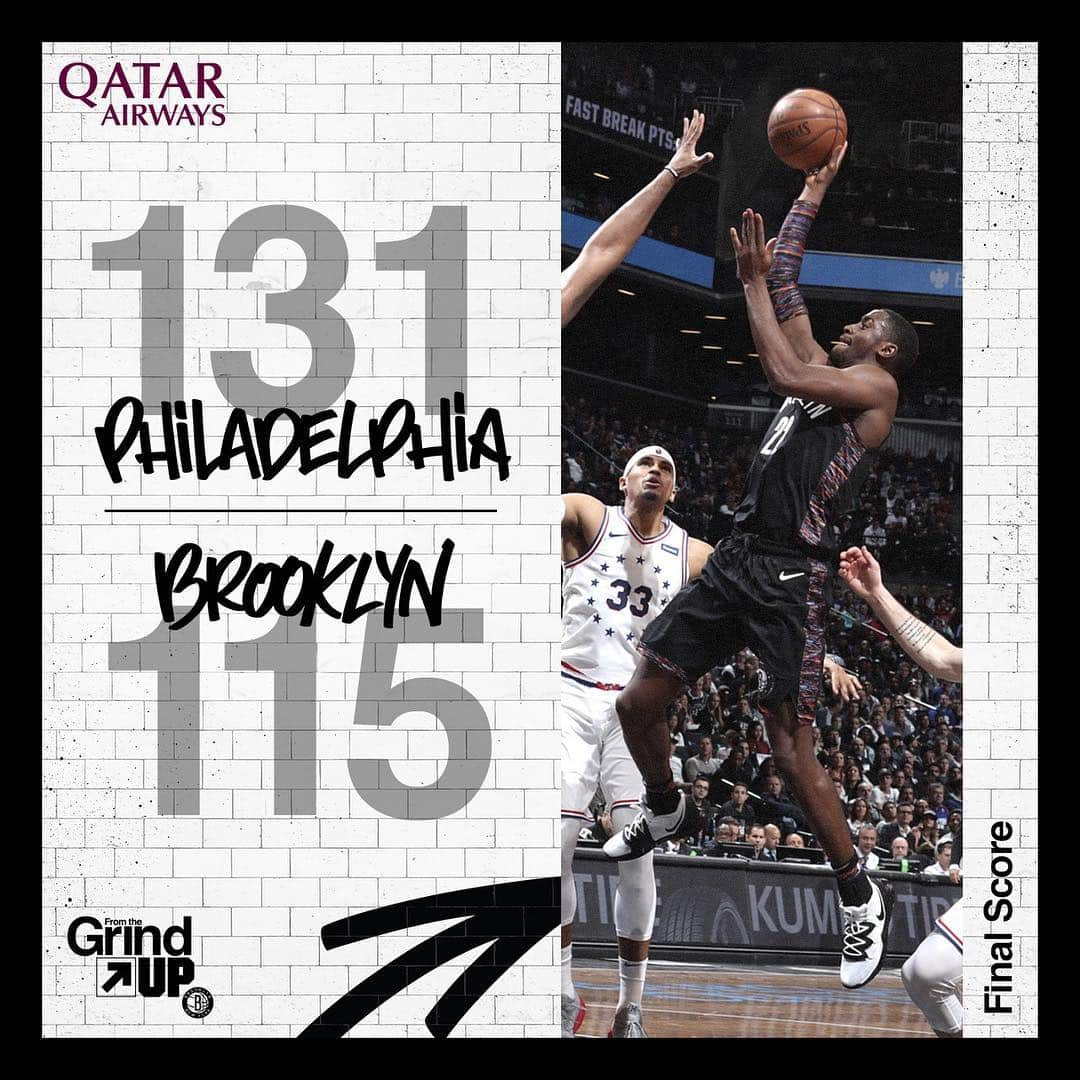 Brooklyn Netsさんのインスタグラム写真 - (Brooklyn NetsInstagram)「Final.」4月19日 11時43分 - brooklynnets