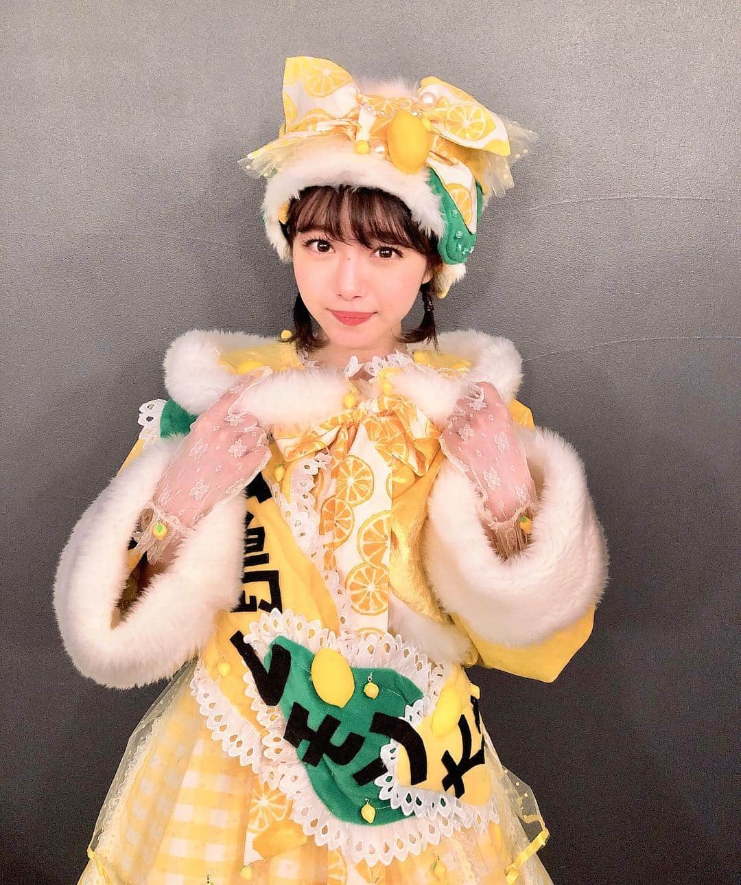 市川美織さんのインスタグラム写真 - (市川美織Instagram)「フレッシュレモンになりたいの〜🍋 #広島レモン大使 #5周年 #6年目突入 #衣装をリニューアル #気持ちもリニューアル #広島レモンの魅力を伝え続けます」4月19日 11時49分 - miori_ichikawa