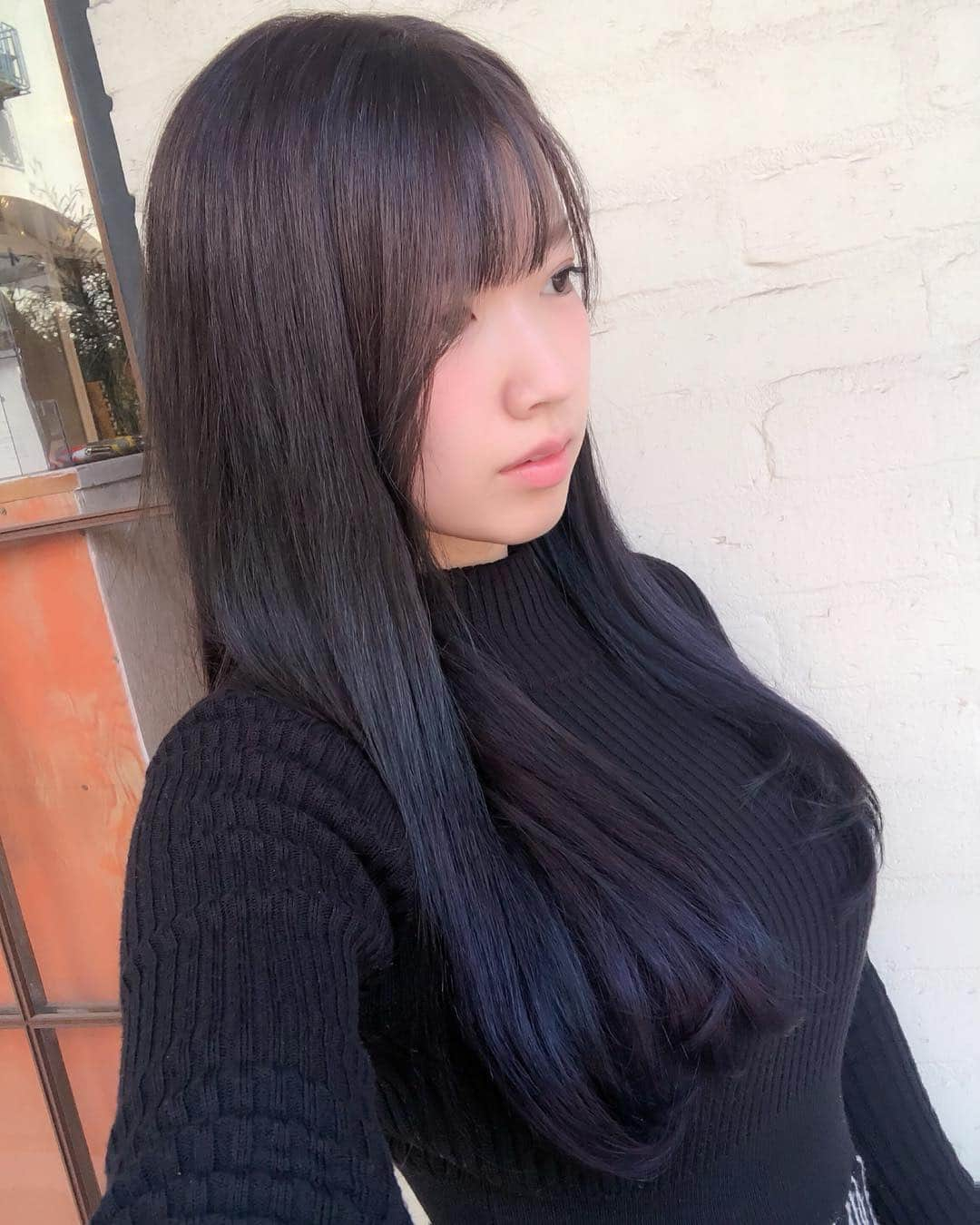 ゆとりさんのインスタグラム写真 - (ゆとりInstagram)「💙🖤 #japan #japanesegirl #japanese #followme #selfie #cosplay #셀카 #팔로우미 #얼스타그램 #셀스타그램」4月19日 11時52分 - creamcandy123