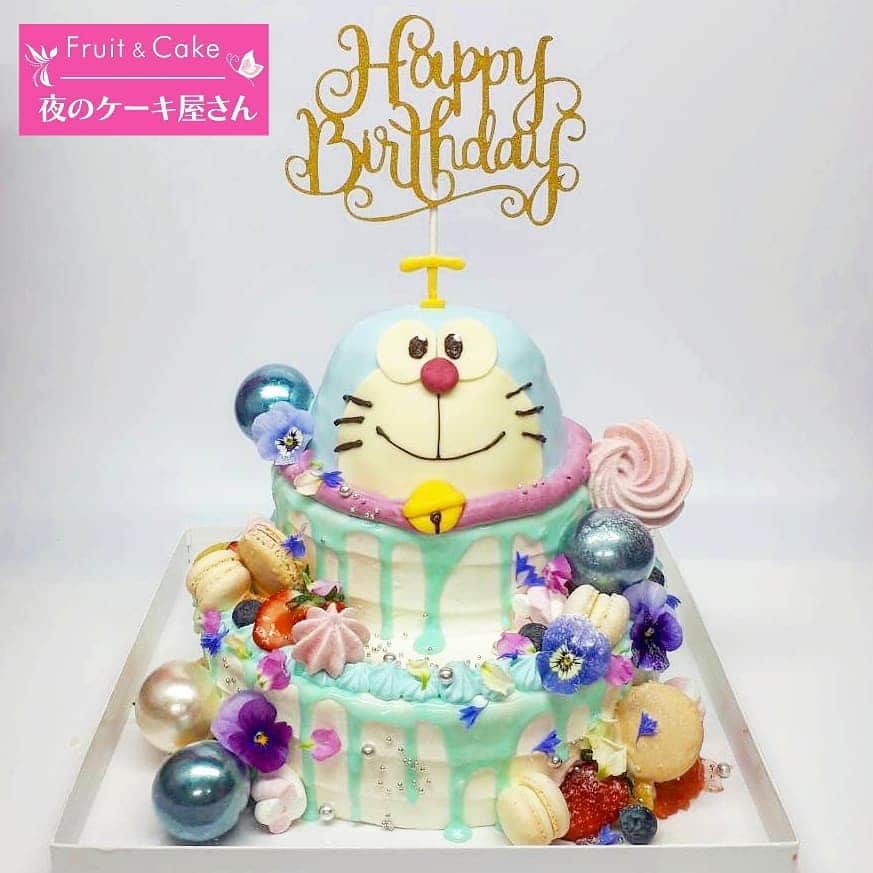 夜のケーキ屋さん♥Juli　(エディブルフラワー協会) のグルメインスタ