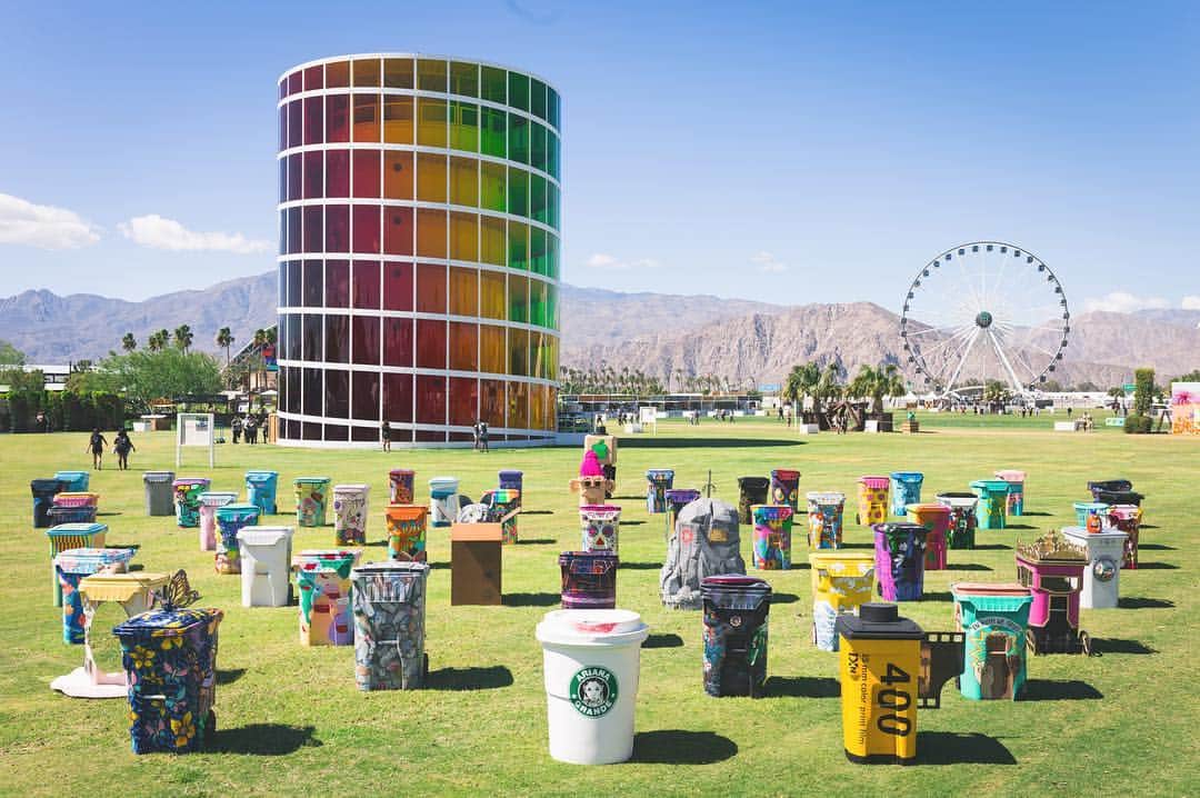 コーチェラさんのインスタグラム写真 - (コーチェラInstagram)「Highlights from @globalinheritance’s Sustainability and Education programs ♻️ Find them on site again this weekend」4月19日 4時32分 - coachella
