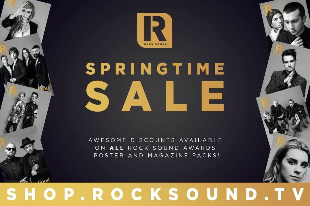 Rock Soundさんのインスタグラム写真 - (Rock SoundInstagram)「Have you had your eye on a Rock Sound Awards bundle? Good news! Every single one of them is on sale now, as a part of the Rock Sound Springtime Sale!⠀ ⠀ Don't miss out - pick yours up right now, worldwide from SHOP.ROCKSOUND.TV」4月19日 5時00分 - rocksound