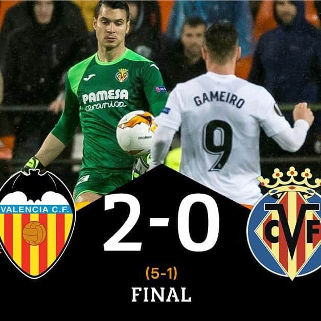 ビジャレアルCFさんのインスタグラム写真 - (ビジャレアルCFInstagram)「#UEL | Derrota bajo el diluvio. El #Villarreal se despide de la @europaleague al caer ante el @valenciacf por 2-0 en cuartos de final. Los goles fueron de Lato y Parejo. ¡Ánimo, groguets! . #UEL | Defeat under the heavy rain. #Villarreal say goodbye to the @europaleague after losing 2-0 to @valenciacf in the second leg of the quarter-final. The goals came from Lato and Parejo. Keep your heads up, Yellows!」4月19日 5時52分 - villarrealcf