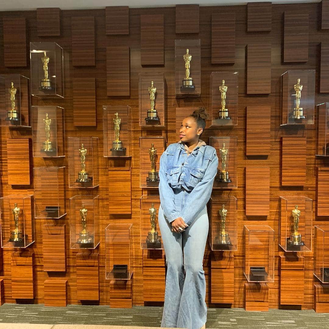 ジェニファー・ハドソンのインスタグラム：「@mgm_studios @thevoiceuk @nbcthevoice @wallybean1 #respect #cats #dreams #2019 #universalstudios」