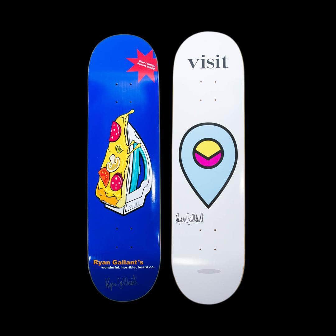 The Berricsさんのインスタグラム写真 - (The BerricsInstagram)「@visit_ryangallant goes Off the Grid this week! But his Autographed @visit_skateboarding decks can be found in The @BerricsCanteen.🛒 🔗LINK IN BIO🔗」4月19日 8時45分 - berrics