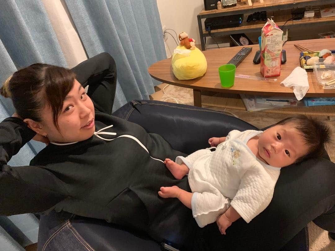 植草歩さんのインスタグラム写真 - (植草歩Instagram)「昨日はい詔子ベイビー👶🏻に会ってきた💓 楽しい時間をありがとう( ⸝⸝⸝¯ ¯⸝⸝⸝ )♡ そのせいもあってか昨日は寝落ちして アラームもしないで寝てしまった😭 もう遅刻だって思って起きて準備したけど 準備して駅来たら全然余裕あった！笑 今日もラッキーだ🍀🍀🍀」4月19日 8時53分 - ayayumin0725