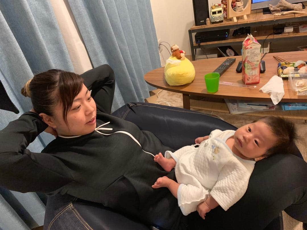 植草歩さんのインスタグラム写真 - (植草歩Instagram)「昨日はい詔子ベイビー👶🏻に会ってきた💓 楽しい時間をありがとう( ⸝⸝⸝¯ ¯⸝⸝⸝ )♡ そのせいもあってか昨日は寝落ちして アラームもしないで寝てしまった😭 もう遅刻だって思って起きて準備したけど 準備して駅来たら全然余裕あった！笑 今日もラッキーだ🍀🍀🍀」4月19日 8時53分 - ayayumin0725