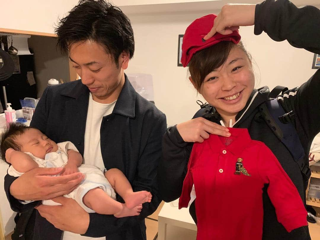 植草歩さんのインスタグラム写真 - (植草歩Instagram)「昨日はい詔子ベイビー👶🏻に会ってきた💓 楽しい時間をありがとう( ⸝⸝⸝¯ ¯⸝⸝⸝ )♡ そのせいもあってか昨日は寝落ちして アラームもしないで寝てしまった😭 もう遅刻だって思って起きて準備したけど 準備して駅来たら全然余裕あった！笑 今日もラッキーだ🍀🍀🍀」4月19日 8時53分 - ayayumin0725