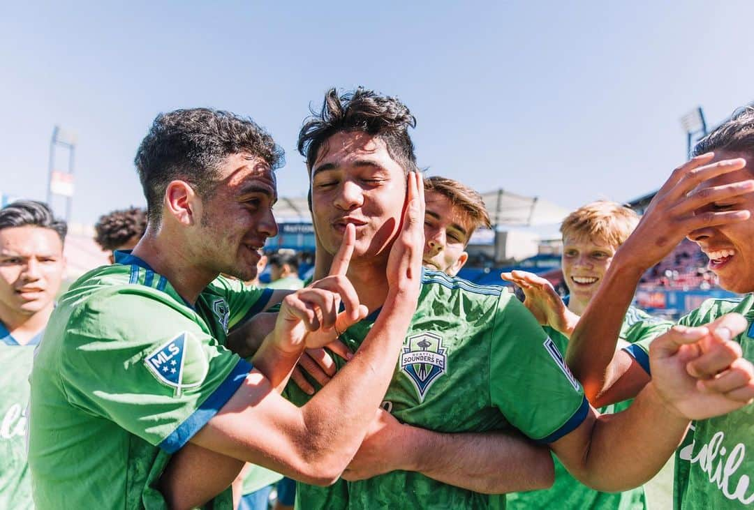 Major League Soccerさんのインスタグラム写真 - (Major League SoccerInstagram)「🤫🤫🤫 @soundersfc U-17s have secured their spot in the #GACup Champions Division final!」4月19日 9時08分 - mls