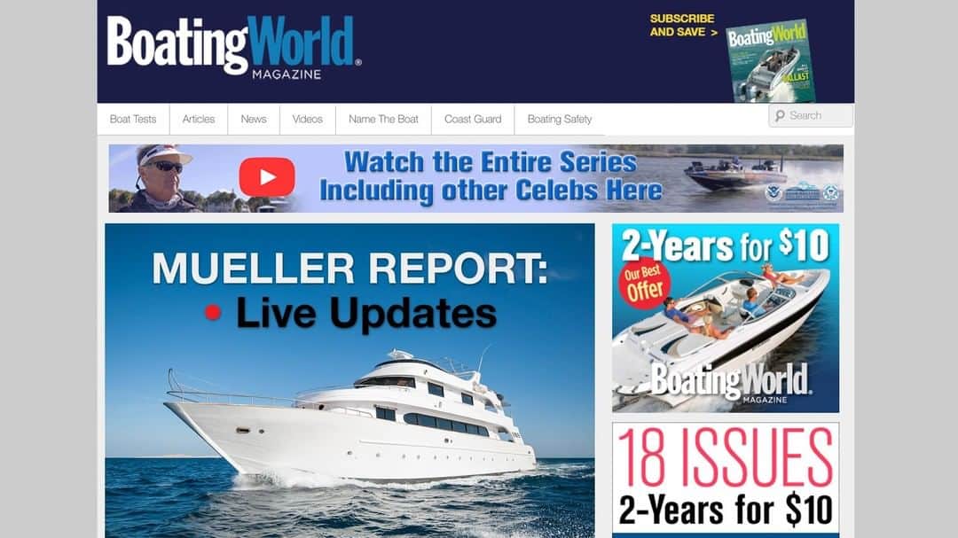 ジ・オニオンさんのインスタグラム写真 - (ジ・オニオンInstagram)「‘Boating World Magazine’ Giving Live Updates As Its Team Of Reporters Reads All Of Mueller Report⁣ ⁣ Visit link in bio for full story. #TheOnion⁣⁣」4月19日 9時45分 - theonion