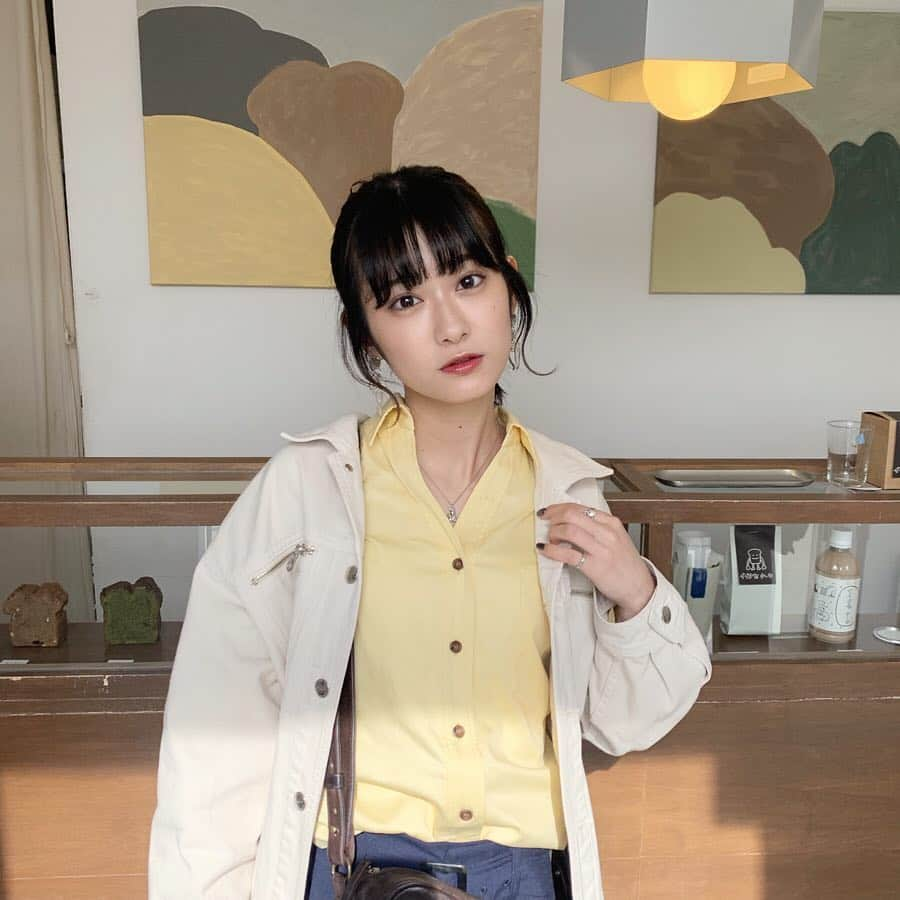 広瀬ちひろさんのインスタグラム写真 - (広瀬ちひろInstagram)「チェジュ2日目の洋服〜！ タグつけみてね！」4月19日 20時00分 - chi_hirose