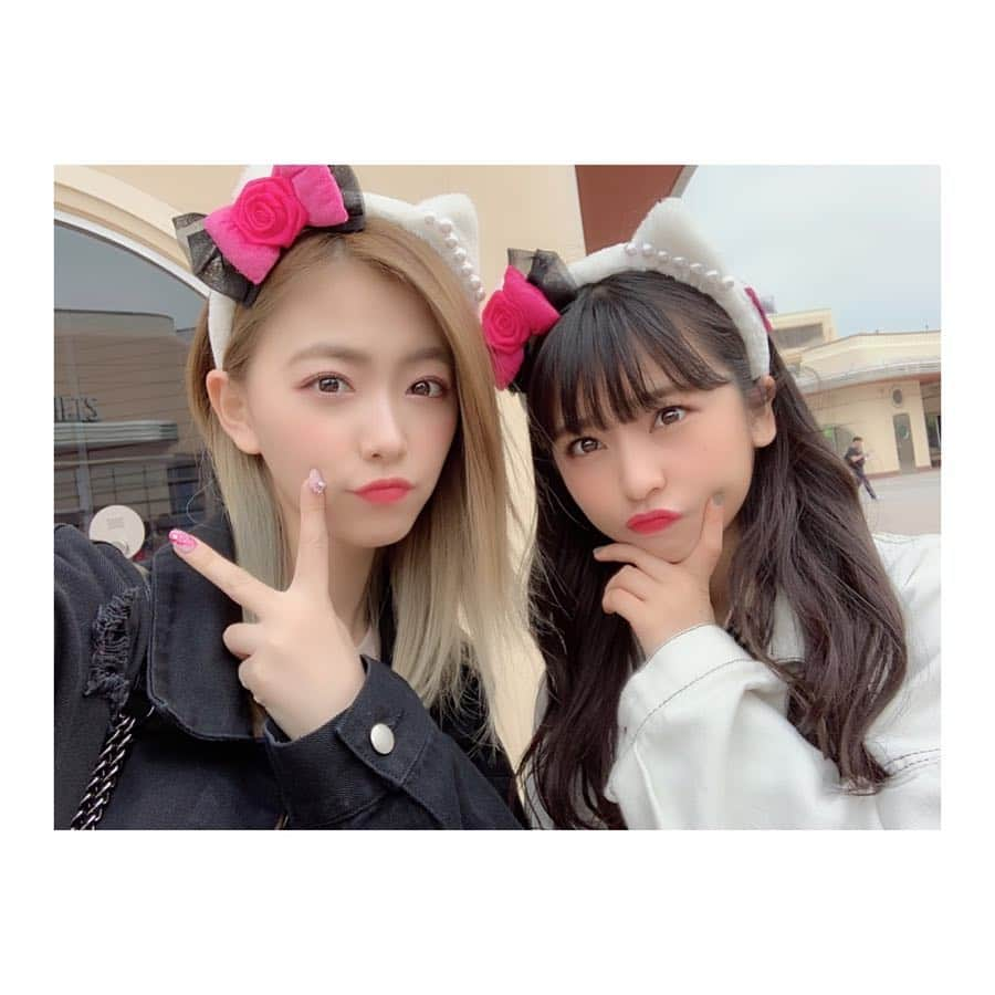 森田彩花さんのインスタグラム写真 - (森田彩花Instagram)「ユニバ〜🕸🌏💕 ． 久しぶりに行ってきた〜😍🤟 このメンバーでは、お初♥♥ ． 楽しかった♡またどこか行こなん♡ ． #usj #ユニバ #キティーちゃん #好き #gal #ギャル好き #ギャル好き集まれ #いいねよろ #コメよろ #井尻晏菜」4月19日 20時35分 - ayaka_morita0529