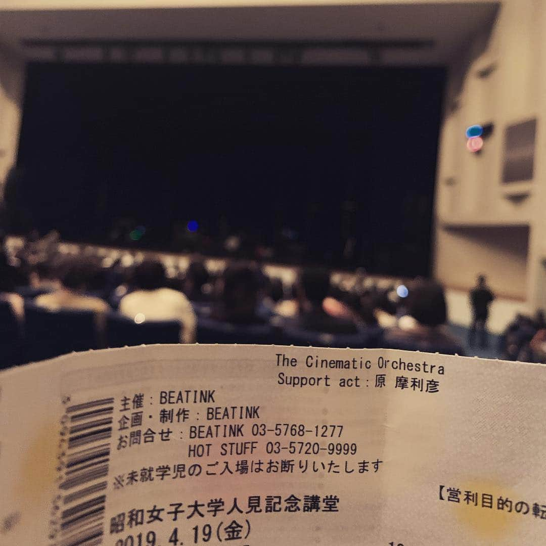 たなしんさんのインスタグラム写真 - (たなしんInstagram)「I felt the voice of the earth 🌍  #thecinematicorchestra #Tokyo」4月19日 21時01分 - tanashingma