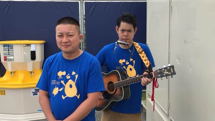 のインスタグラム：「チョコレートプラネット松尾さんのやりたいこと！  #島ぜんぶでおーきな祭  #沖縄国際映画祭 #波の上ステージ」