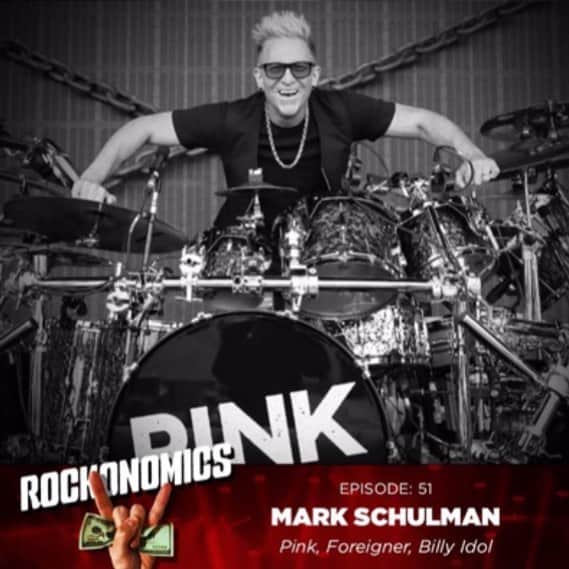 マーク・シュルマンさんのインスタグラム写真 - (マーク・シュルマンInstagram)「Check out my recent interview on @rockonomics_podcast... #repost Fantastic new episode with @pink drummer Mark Schuman. Mark has an infectious positive attitude and shares some valuable insights on living to one’s full potential. Listen now on iTunes, Spotify, Stitcher, GooglePlay Music and I Heart Radio. . . . . . #podcast #newpodcast #podcastepisode #musicpodcast #musicbusiness #musicbiz #drumlife #pinkiesfamily #markschulman #foreigner #cher #billyidol #stevienicks #simpleminds #velvetrevolver #stagefright #corporatespeaker #gretchdrums #musicianlifestyle #recordingartists #hiredgun #musicpro」4月19日 21時36分 - markyplanet