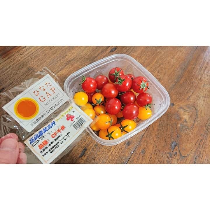 加藤沙知さんのインスタグラム写真 - (加藤沙知Instagram)「「トマト」に注目してください♪  高鍋農業高校のみなさんが 丹精こめて育てたトマトです。  新鮮で、甘くて、美味しかったです！！ この度、ひなたGAP に認定されました。  ひなたGAPとは？詳しくは、 明日の「みらい みやざき まなび隊」で♪ ・ 20日(土) お昼 11:15～ の放送です！  #野菜 #トマト #サラダ #モッツァレラ #高鍋農業高校 #みらいみやざきまなび隊 #アナウンサー」4月19日 21時38分 - mrt.kato