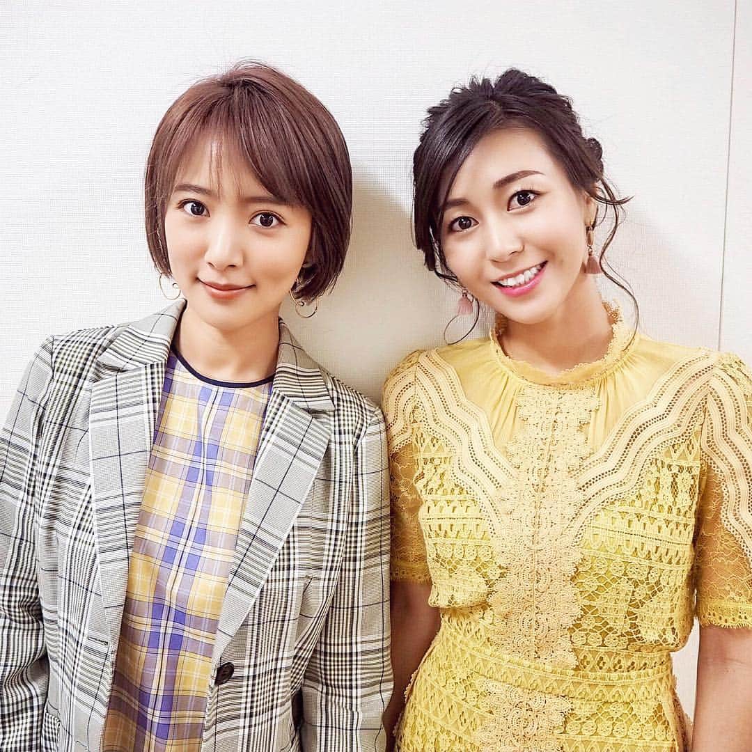 若尾綾香さんのインスタグラム写真 若尾綾香instagram キスマイ超busaiku ご覧頂きありがとうございます とっても楽しい収録でした 夏菜さんがまさかの バチェラーを観て頂いていたそうで 嬉しかったです 夏菜さんお肌ツルツルで肌好きの