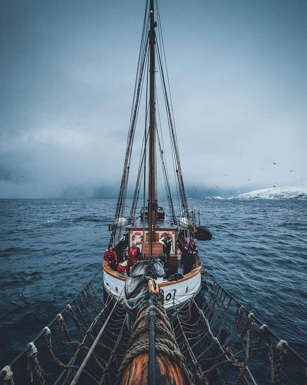 Discover Earthさんのインスタグラム写真 - (Discover EarthInstagram)「"Ships in harbour are safe, but that's not what ships are made for" - John Shedd ⛵️🇳🇴 Tag someone who will love all these shots of life on a boat ! — 📍#DiscoverNorway — 📸 Photos by @theolator ​」4月19日 19時10分 - discoverearth