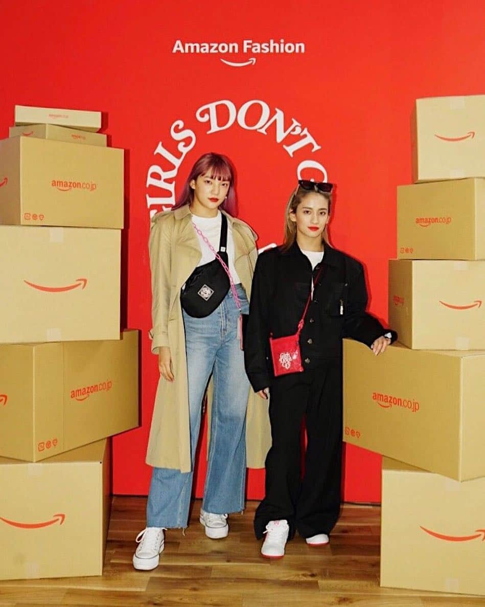 YURINOさんのインスタグラム写真 - (YURINOInstagram)「❤️𝐆𝐈𝐑𝐋𝐒 𝐃𝐎𝐍'𝐓 𝐂𝐑𝐘 @verdy @amazonfashionjp ❤️ #girlsdontcry #amazonfashionjp #tokyo #harajuku」4月19日 19時22分 - yurino_happiness