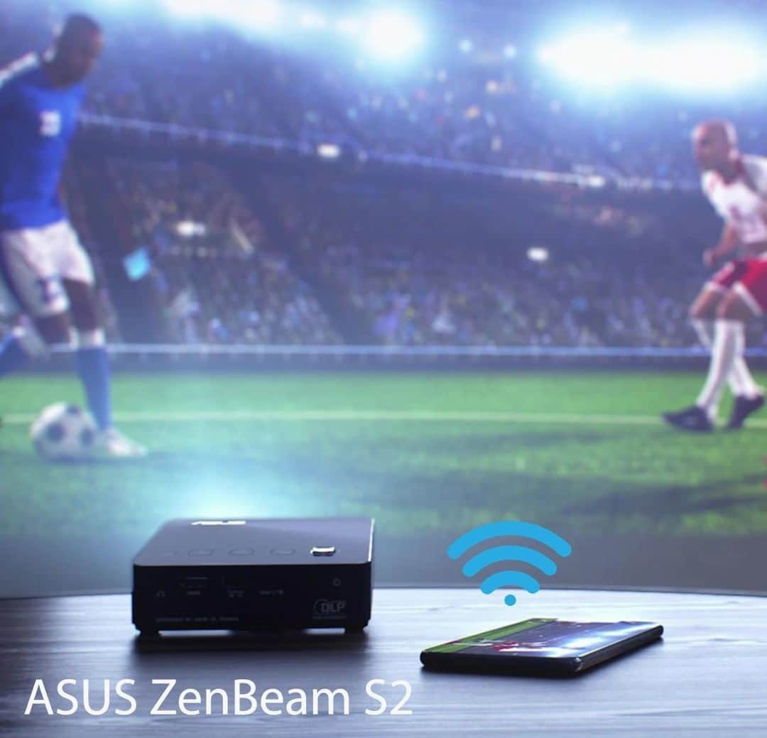 ASUSさんのインスタグラム写真 - (ASUSInstagram)「ZenBeam S2 LED Portable Projector let you effortlessly stream content from smartphone, tablet or other mobile devices anywhere.  #ASUS #ZenBeam #portableprojector」4月19日 19時55分 - asus