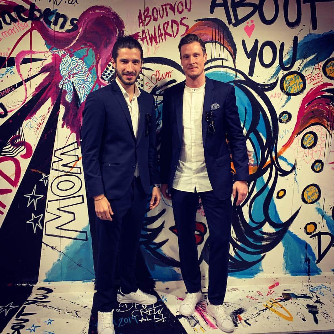 マルセル・ヤンセンのインスタグラム：「#aboutyouawards2019」