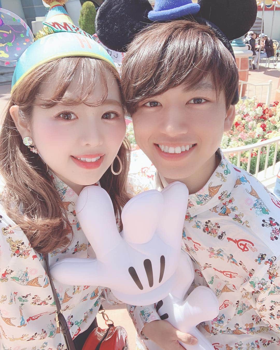 Shihorinさんのインスタグラム写真 Shihorininstagram 4 9 ぺあるっく このシャツかわいくてお気に入り Shihorin Disney Disney Disneyland Tokyodisneyland Tokyodisneyresort Tdl Tdr Disneyeaster Disneycode ディズニー