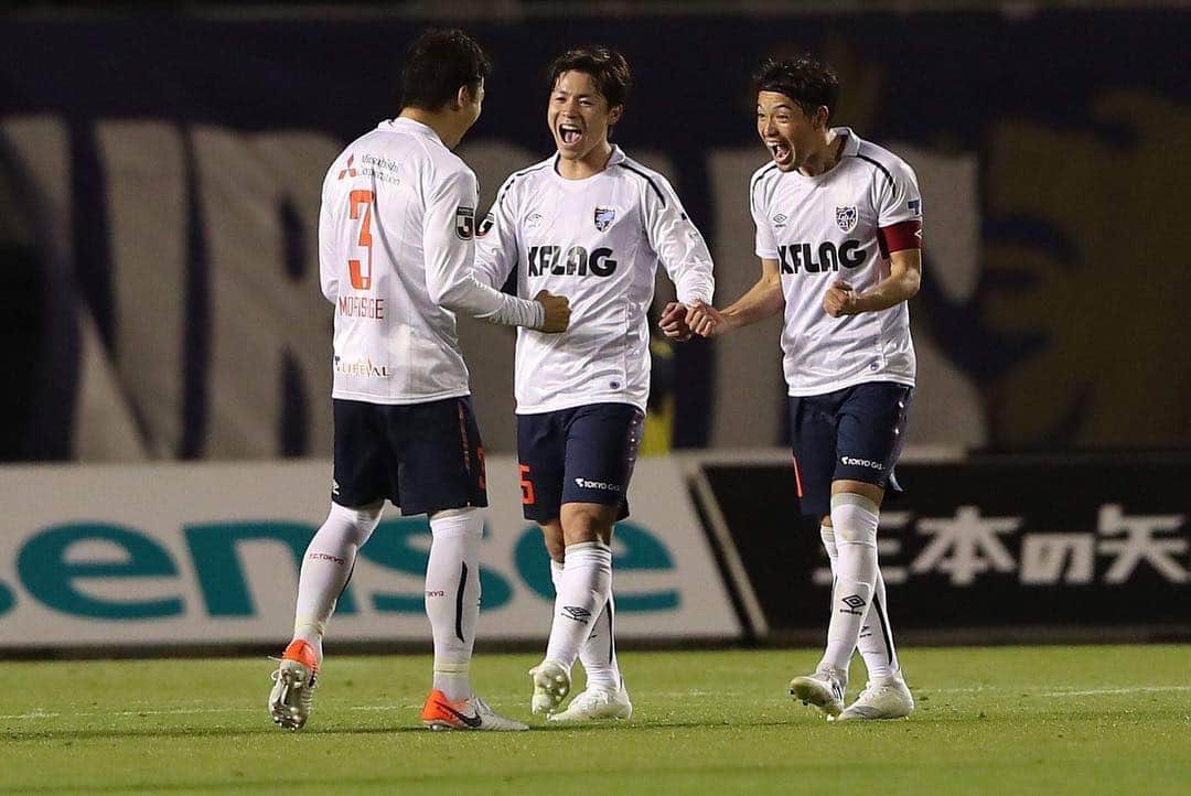 小川諒也のインスタグラム：「この順位を最後まで。 ここからが大事。 #応援ありがとうございました #ここから #fctokyo #小川諒也」