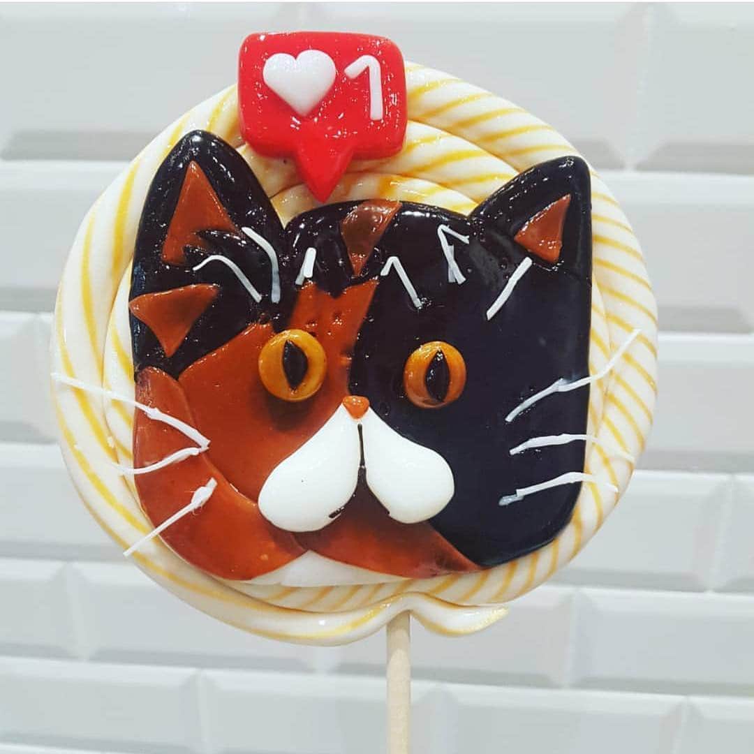 Pudgeさんのインスタグラム写真 - (PudgeInstagram)「Lollipudge, lollipudge, oh lolli lolli Pudge 🍭🍭Who would eat this #PudgeFanArt lollipop made by @calbond007? Amazing work! ❤️」4月19日 22時01分 - pudgethecat