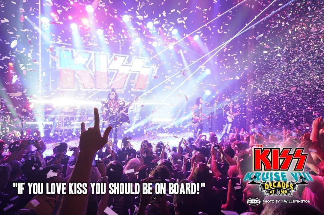 KISSさんのインスタグラム写真 - (KISSInstagram)「Calling all #KISS fans: Don't miss out on @thekisskruise IX sailing October 30 - November 4, 2019 from Miami to the Bahamas and Jamaica!」4月19日 22時10分 - kissonline