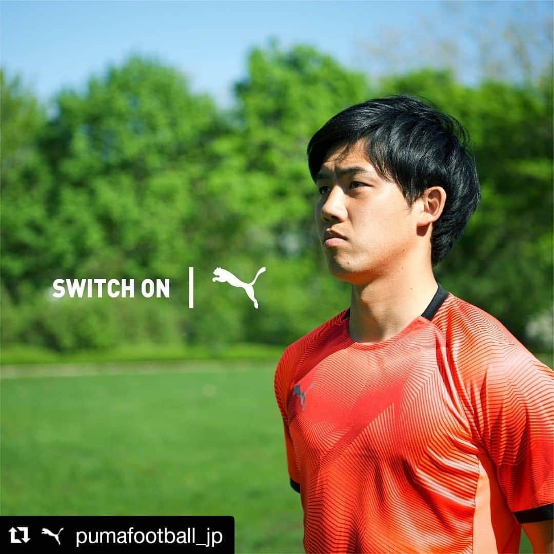 遠藤航のインスタグラム：「この度、新たにPUMAと契約することとなりました。  これからPUMAと共にプロサッカー人生を歩んでいける事を大変嬉しく思います。  PUMAとの新たなチャレンジへ switch on!! 新しいスパイクでのプレーを楽しみにしててください！！ 引き続き応援よろしくお願いします。  #Repost @pumafootball_jp (@get_repost) ・・・ #遠藤航 #PUMAFootball #プーマ #switchon #スイッチオン #puma #サッカー #football #⚽ #新たな高みへ #wataruendo」