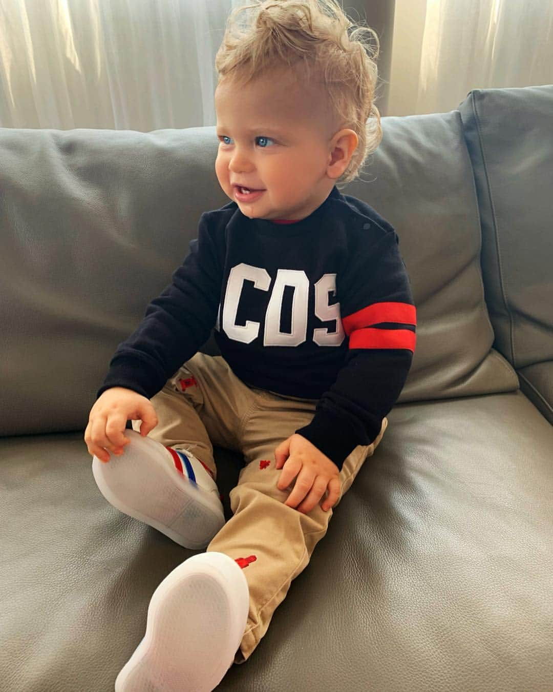 キアラ・フェラーニさんのインスタグラム写真 - (キアラ・フェラーニInstagram)「My little boy 👶🏼」4月19日 22時27分 - chiaraferragni