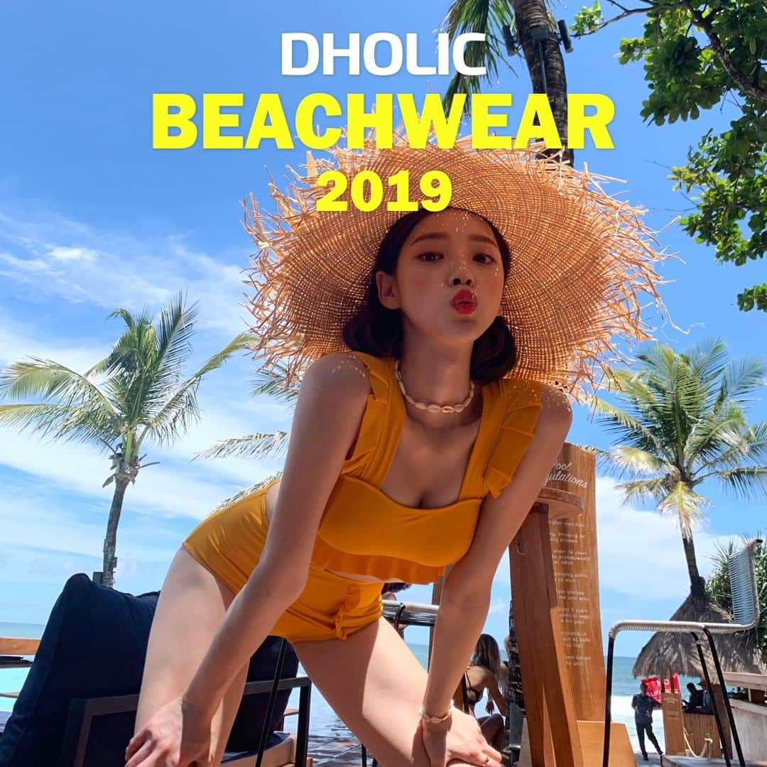 DHOLICさんのインスタグラム写真 - (DHOLICInstagram)「DHOLIC BEACHWEAR 2019⁣ 本日より販売スタート！！！⁣ ———————————————————⁣ 定番からファッショントレンドを取り入れたデザインまでアイテム数充実！⁣ ビーチ映え間違いなしのビーチウェアが盛りだくさん♪⁣ 夏の準備をDHOLICではじめては？⁣ ———————————————————⁣ [beachwear]⁣ #DHOLIC#onlineshop#fashion⁣ #水着#ビーチウェア#ビキニ⁣ #海#プール#ビーチコーデ#ビーチファッション⁣」4月19日 22時45分 - dholic_official