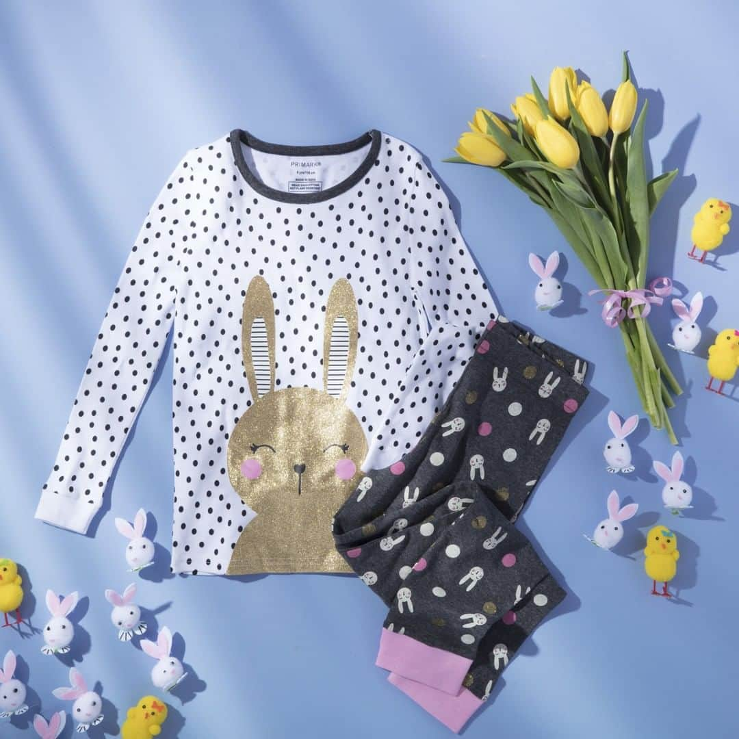 プリマークさんのインスタグラム写真 - (プリマークInstagram)「Your little ones will be hoppin' into these #Easter pyjamas in no time 🐰 Prices from €8/$8 (Available in: 🇮🇪🇫🇷🇮🇹🇪🇸🇵🇹🇺🇸) #Primark #kidswear」4月19日 23時00分 - primark