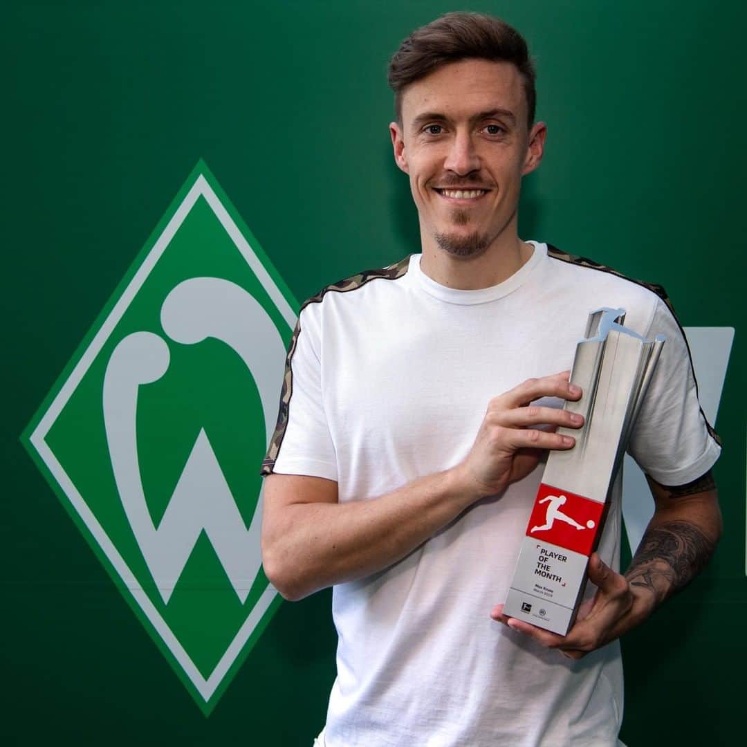 ヴェルダー・ブレーメンさんのインスタグラム写真 - (ヴェルダー・ブレーメンInstagram)「Max "Player of the Month" Kruuuuuseee! 🏆 👏  _______ #werder #bremen #svw #Kruse #Bundesliga #BundesligaPOTM #Fanvoting」4月19日 23時06分 - werderbremen