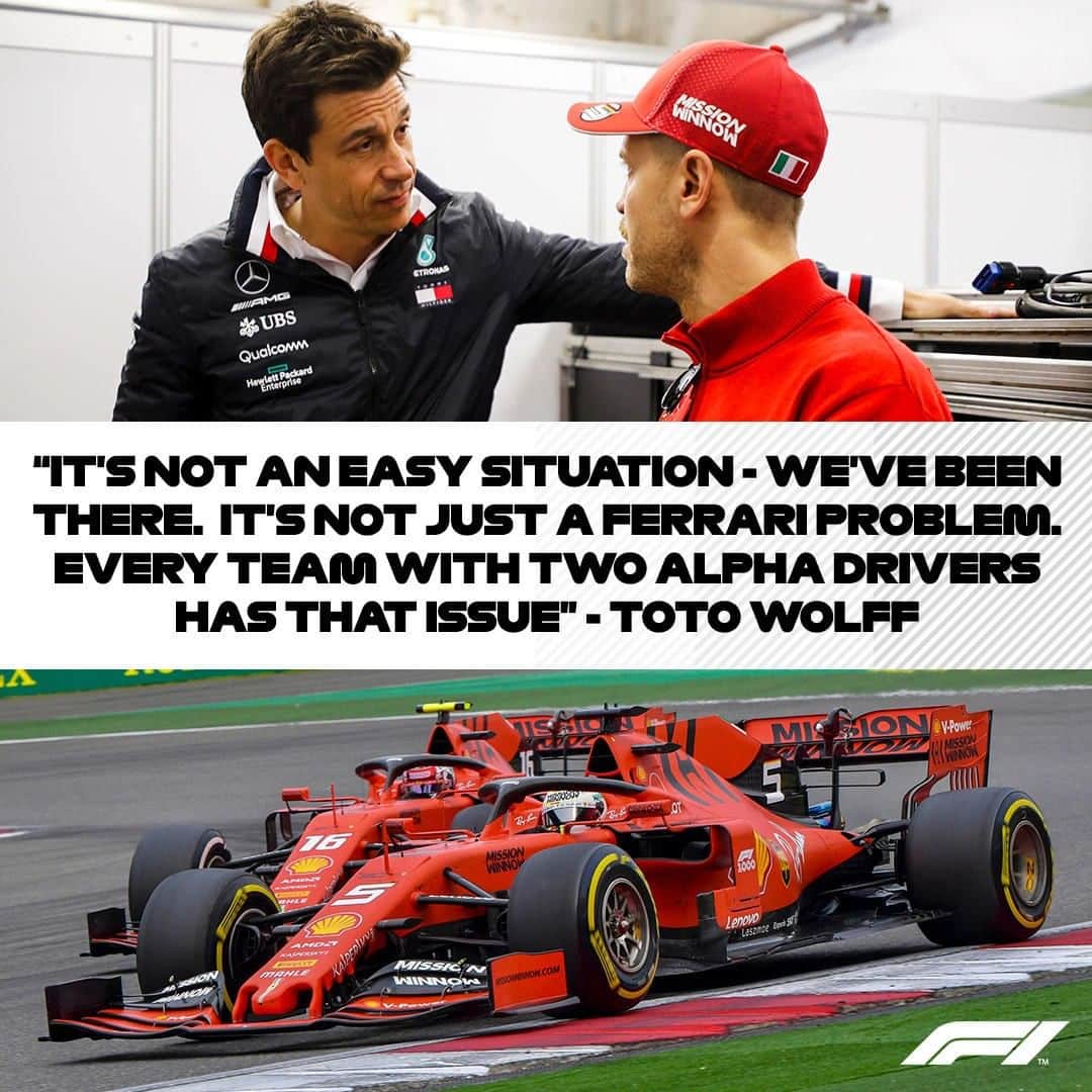 F1さんのインスタグラム写真 - (F1Instagram)「Toto Wolff weighs in on team orders... what do you think? 🤔 . Head to F1.com to read the full story 📲 . #F1 #Formula1 #Race1000 #ChineseGP #TotoWolff」4月19日 23時33分 - f1