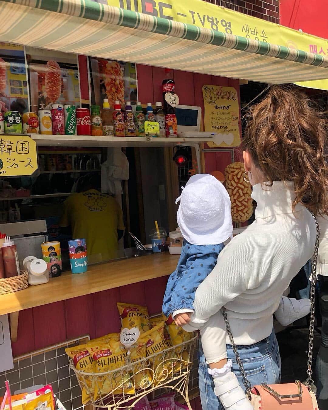 木村安梨沙さんのインスタグラム写真 - (木村安梨沙Instagram)「このあいだの杏梨とのデート❤️ コリアンタウンの山芋のキムチが最高に美味👌」4月20日 0時11分 - arisa1208