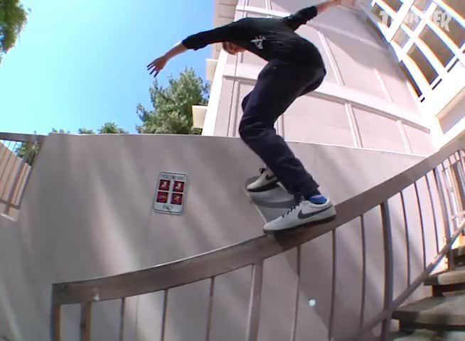 スラッシャーのインスタグラム：「Nothin Correctable @miiksta 💥🔨 Watch his ‘Can’t Teach That’ part on ThrasherMagazine.com 📡」