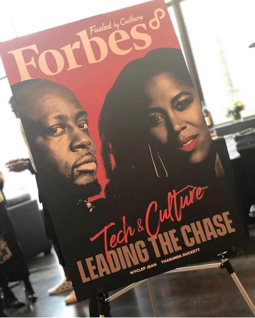 ワイクリフ・ジョンのインスタグラム：「Just when they count me out, The culture counts me in. The culture lives in all of us!!! 🙏🏿🔥🎸 .. BIG thanks to my brother @marcusdamas for featuring me in last nights Tech and Culture Series co-hosted by @fueledbyculture and @forbes.8 @forbes.. Such an amazing night we all caught a vibe!!! @iamhenroc @thasunda  @headsmusic @maddisays @jsharpeceo  Thank you @hennessyus and @dreamseat_ for sponsoring last nights event! #forbes8 #fueledbyculture」