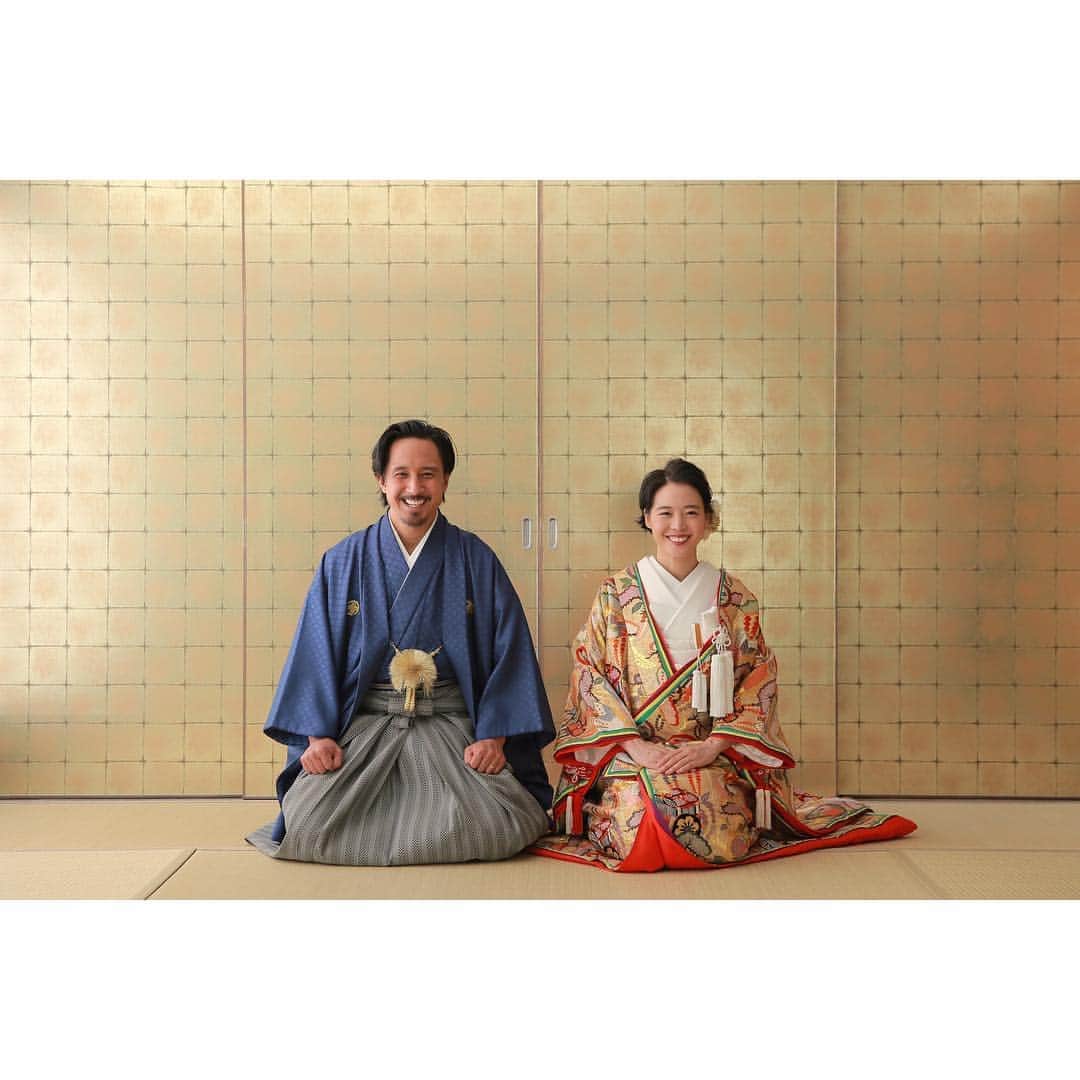 ショーン・エバリストのインスタグラム：「Officially Married 4.18.19 🎎🎊🇵🇭🇯🇵 A small ceremony took place in our loving home in Pasadena with our immediate family surrounding us. Such a special day, we are now one Family♥️ - Hasegawa Evaristo -」