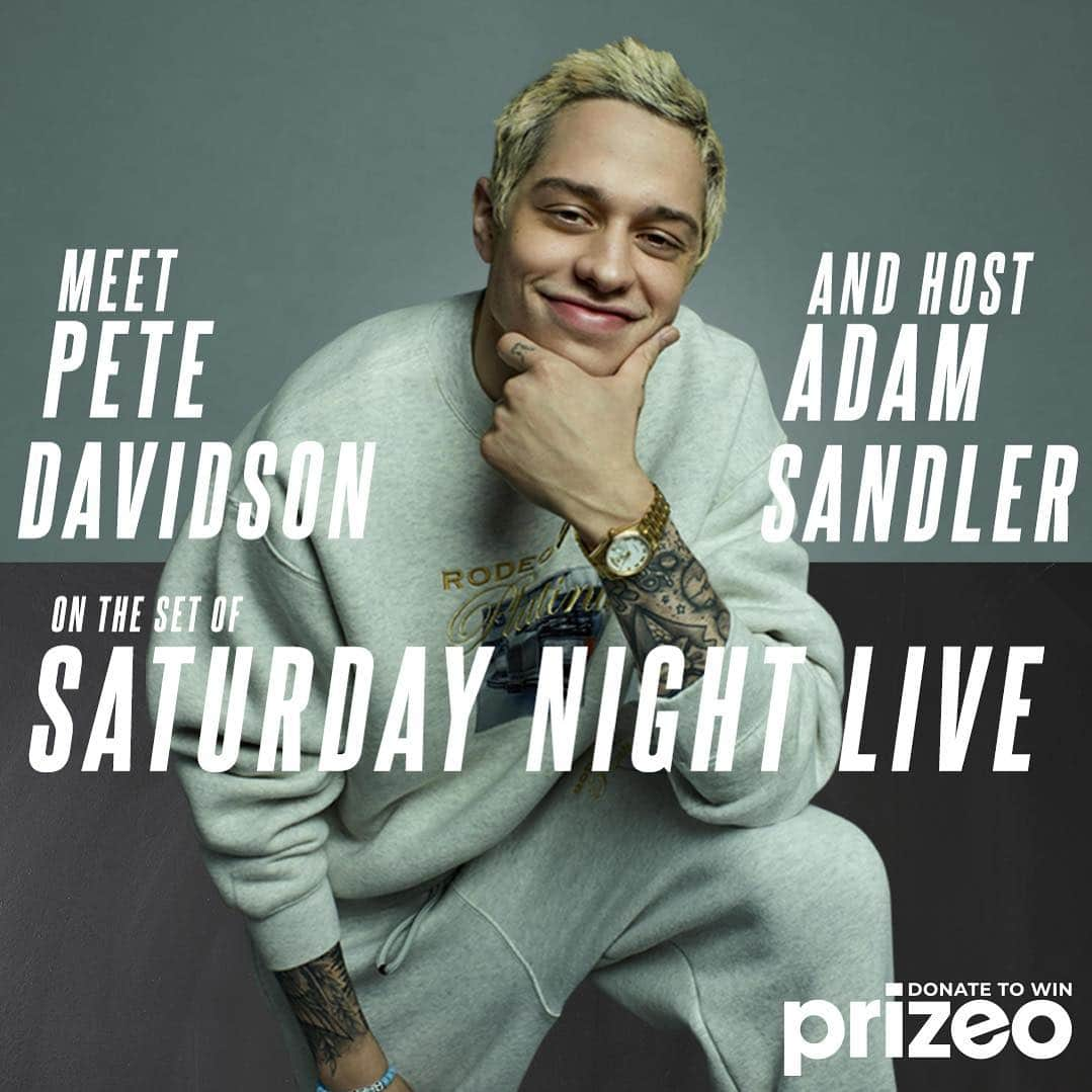 アダム・サンドラーさんのインスタグラム写真 - (アダム・サンドラーInstagram)「Donate $10 for a chance to meet @petedavidson and I at the closed rehearsal of @nbcsnl May 4th! Plus the show & after party! Happy Passover and Happy Easter!@NEXTforAUTISM @bergenunitedway  http://prizeo.com/pete」4月20日 6時55分 - adamsandler