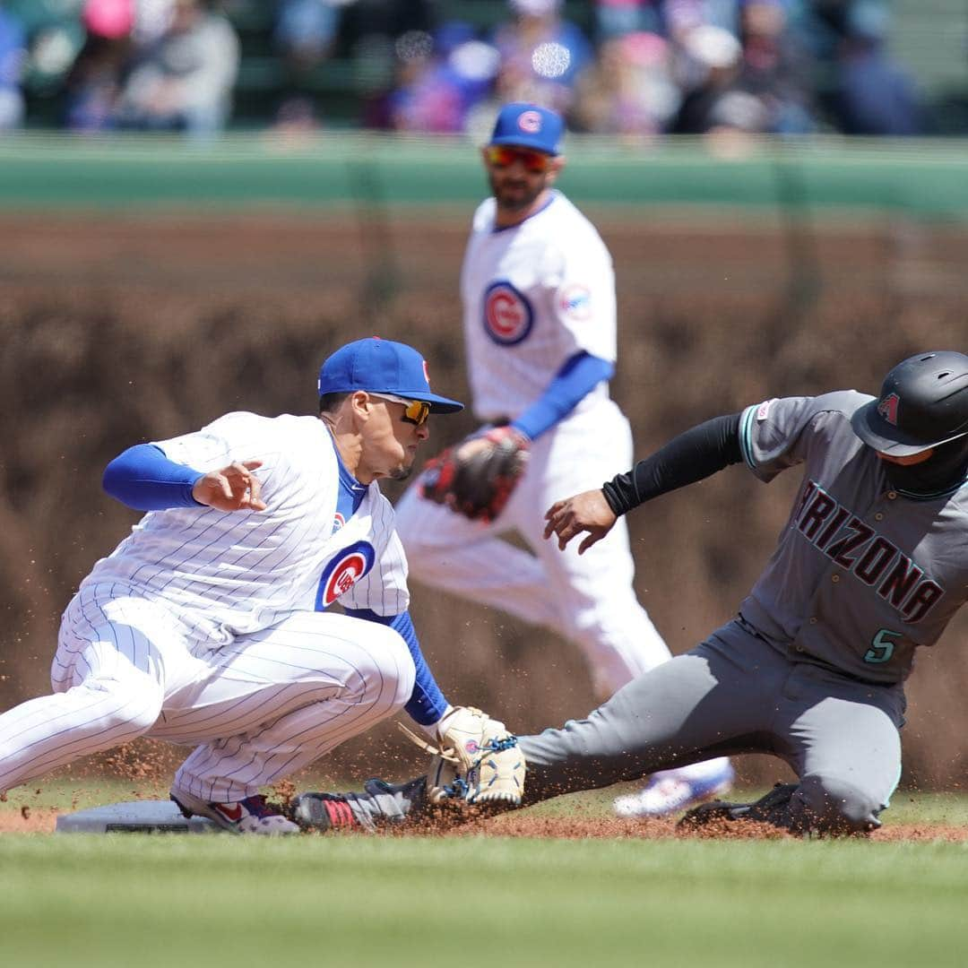 シカゴ・カブスさんのインスタグラム写真 - (シカゴ・カブスInstagram)「#Cubs win! That’s four in a row! #EverybodyIn」4月20日 6時56分 - cubs