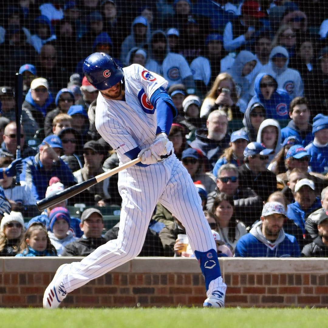 シカゴ・カブスさんのインスタグラム写真 - (シカゴ・カブスInstagram)「#Cubs win! That’s four in a row! #EverybodyIn」4月20日 6時56分 - cubs