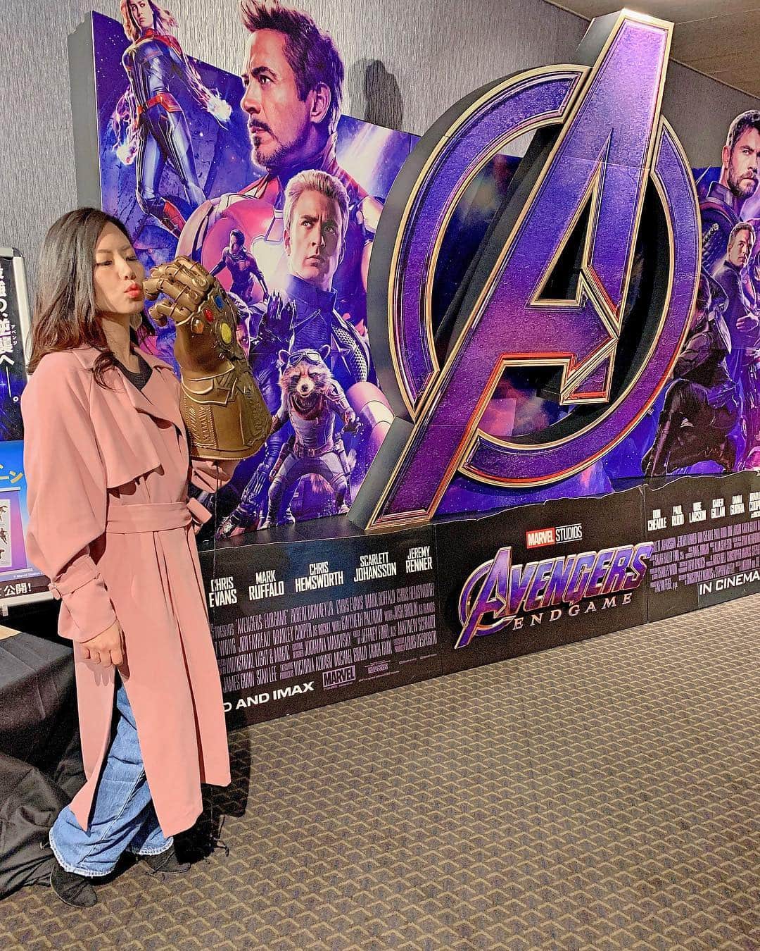 長嶺菜菜子のインスタグラム：「﻿ ﻿ キャプテンマーベル見てきた🎬 ﻿ 楽しすぎた﻿ 強すぎた﻿ 何者だよ( '∀︎' )﻿ ﻿ ﻿ 4月26日の﻿ アベンジャーズエンドゲーム﻿ ほんっっっっと楽しみヾ(*･∀︎･*)ﾉﾞ﻿ ﻿ ﻿ けど﻿ エンドになってほしくない🥺🥺🥺🥺﻿ ﻿ ﻿ アベンジャーズの話﻿ 終わってほしくない🥺🥺🥺🥺﻿ ﻿ ﻿ けどけど﻿ 夏公開のスパイダーマンも楽しそう﻿ ﻿ ﻿ ってか！！！！﻿ 6月公開の﻿ メン・イン・ブラックの映画に﻿ ﻿ マイティソー役の﻿ クリスヘムズワーズが出るではないか( '∀︎' )！！！！！！！！﻿ ﻿ ﻿ イケメンのクリスヘムズワーズ﻿ 見ないわけにはいかない😚🙌🙌﻿ ﻿ ﻿ ★------------------------------------------------☆﻿ #映画好き #マーベルシリーズ﻿ #マーベル #キャプテンマーベル﻿ #キャプテンマーベル強すぎ﻿ #マーベル女子 #マーベル好き ﻿ #アベンジャーズ #アベンジャーズエンドゲーム﻿ #0426まで待ちきれない #エンドになるの寂しい﻿ #アベンジャーズ ﻿ #avengers﻿ #marvel」
