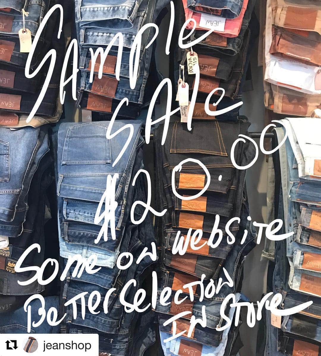 のインスタグラム：「Sample Sale $20 one of a kind fabrics and washes in all fits and sizes. Great selection in the store but we have a few on line as well. They will not last @chicminyc @nyc_sample_sales @samplesalemom @samplesalestalker @sample_sales_nyc #samplesale #samplesalenyc #sale #jeans #denim #denimsale #denimsale」