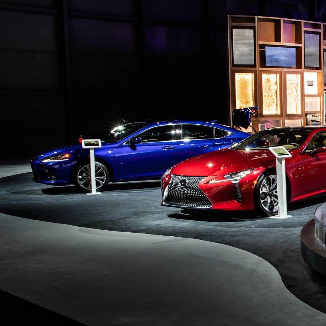 Lexus USAのインスタグラム：「You can’t miss it. The must see #Lexus booth at #NYIAS 2019.」