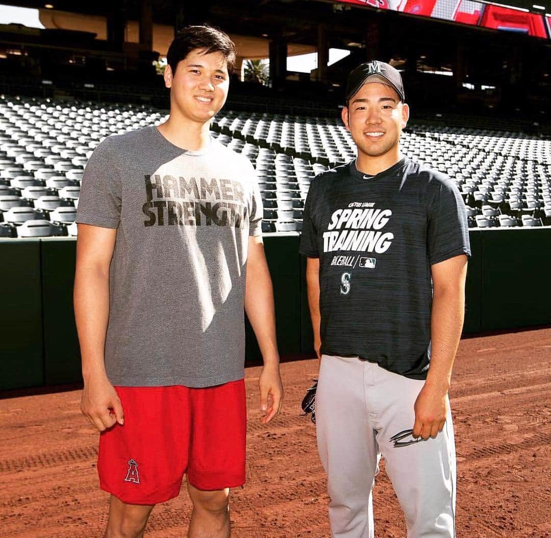 MLBさんのインスタグラム写真 - (MLBInstagram)「From the same high school ➡️ to the big leagues. (Via @angels)」4月20日 3時02分 - mlb