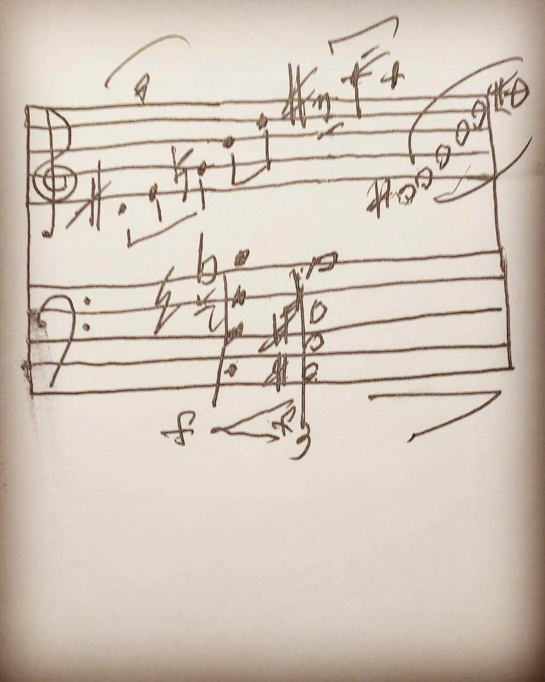 クインシー・ジョーンズさんのインスタグラム写真 - (クインシー・ジョーンズInstagram)「Clearin’ out the cobwebs! One thing I learned from my mentors, Victor Young & Alfred Newman, when I was learning to score, was to never look back. They’d tell me, “just write & turn the page.” Even if it doesn’t make sense to you in the moment...write it down! You are your own biggest writer’s block...Stop monitoring yourself & let. It. FLOW!!... . \(^o^)/ Edit later!!」4月20日 3時37分 - quincyjones