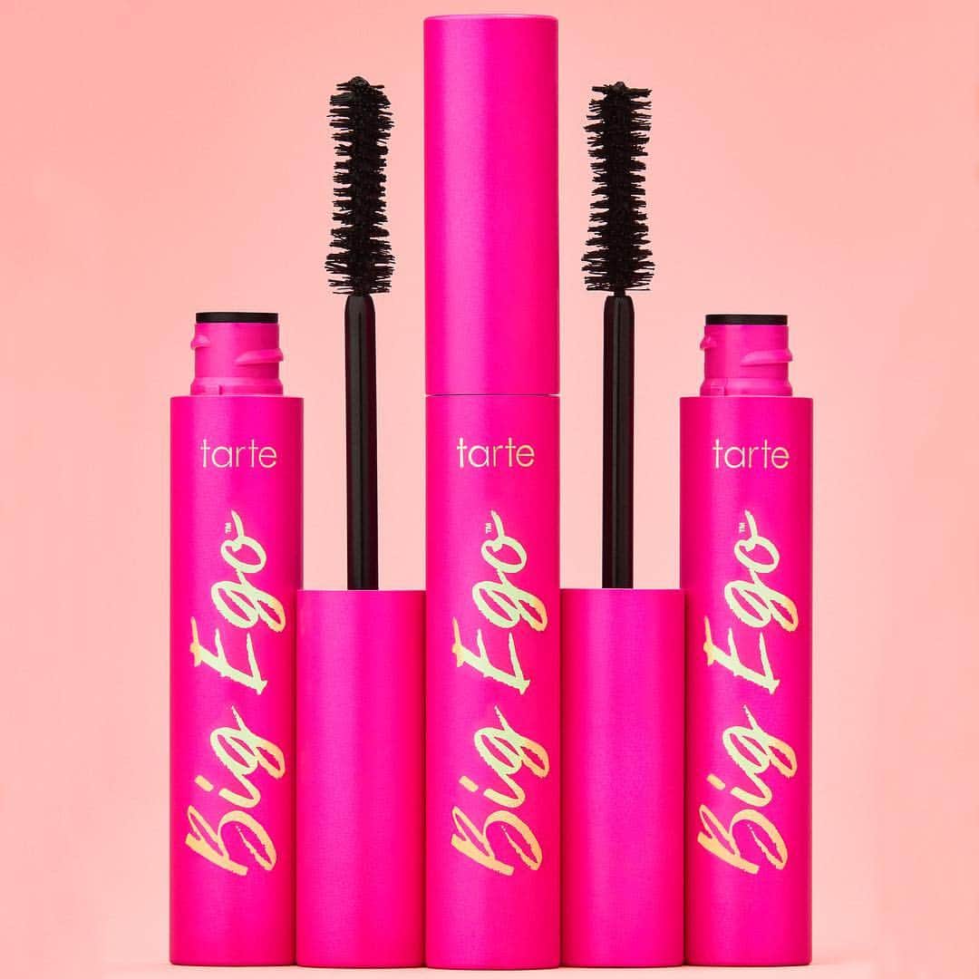 Tarte Cosmeticsさんのインスタグラム写真 - (Tarte CosmeticsInstagram)「Let your lashes be full of themselves! 💗💪 Our NEW big ego™ #vegan mascara boosts your lash volume & confidence instantly for MAJOR flutter up to 16 hours. SWIPE to see a B&A 👉 SHOP now on tarte.com! #mybigego #bigegolashes #plantpowered」4月20日 4時25分 - tartecosmetics