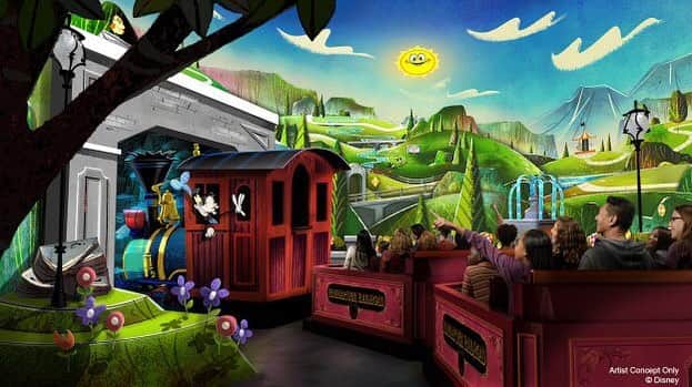 ディズニーランドさんのインスタグラム写真 - (ディズニーランドInstagram)「We have an exciting announcement to share! #Disneyland park guests will be able to step into a cartoon world and join Mickey and his friends on Mickey & Minnie’s Runaway Railway, coming to Mickey’s Toontown in 2022!」4月20日 4時29分 - disneyland