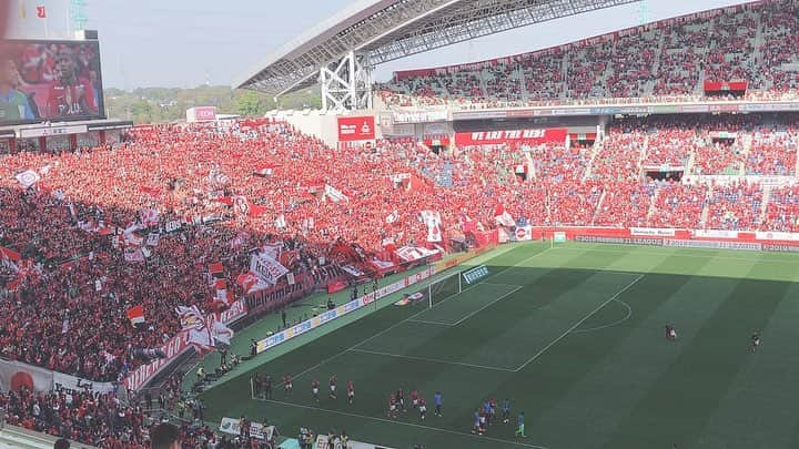 時田愛梨さんのインスタグラム写真 - (時田愛梨Instagram)「浦和レッズvsヴィッセル神戸 #soccer #japan #jleague #saitamastadium2002 #urawareds #great #game #reds #win #wearereds #浦和レッズ #ヴィッセル神戸 #勝利 #今シーズン #埼スタ  #見れて良かった #興奮 #ナイス #守備 #楽しかった」4月20日 15時23分 - eri_tokita